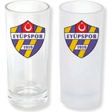 Ghostbastır Design Eyüpspor Buzlu / Buzsuz Seçenekli Rakı Bardağı – 1 Adet Şık Sunum Bardağı 0175 - 200 ml