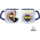Ghostbastır Design Fenerbahçe Atatürk Kupa Bardak | Tek Adet 0691 - 1 Adet - 250 ml