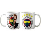Ghostbastır Design Fenerbahçe Atatürk Kupa Bardak | Tek Adet K0109 - 1 Adet - 330 ml