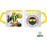 Ghostbastır Design Fenerbahçe Kupa Bardak | Tek Adet 0689 - Renkli - 250 ml