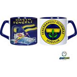Ghostbastır Design Fenerbahçe Kupa Bardak | Tek Adet 0690 - Renkli - 250 ml