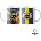 Ghostbastır Design Fenerbahçe Kupa Bardak | Tek Adet K0398 - 1 Adet - 330 ml