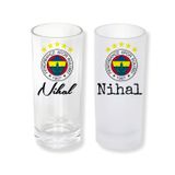 Ghostbastır Design Fenerbahçe Rakı Bardağı Cam 200 cc Buzlu ya da Buzsuz Seçenekleriyle 0403