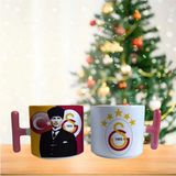 Ghostbastır Design Galatasaray Atatürk Kupa Bardak | Tek Adet 0190 - 1 Adet - 250 ml