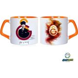 Ghostbastır Design Galatasaray Atatürk Kupa Bardak | Tek Adet 0645 - Renkli - 250 ml
