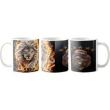 Ghostbastır Design Galatasaray Kupa Bardak | Tek Adet K044 - 1 Adet - 330 ml