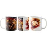 Ghostbastır Design Galatasaray Kupa Bardak | Tek Adet K046 - Renkli - 330 ml