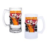 Ghostbastır Design Galatasaray Mauro Icardi Bira Bardağı 500 cc Cam Buzlu veya Buzsuz Seçenekleriyle 1102