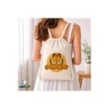 Ghostbastır Design Garfield Büzgülü Keten Çanta C097 GHSTBSTRCNT097