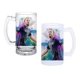 Ghostbastır Design Harry Kane Bira Bardağı 500 cc Cam Buzlu veya Buzsuz Seçenekleriyle 0689