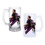 Ghostbastır Design Harry Kane Bira Bardağı 500 cc Cam Buzlu veya Buzsuz Seçenekleriyle 1034