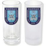 Ghostbastır Design Hava Harp Okulu Buzlu / Buzsuz Seçenekli Rakı Bardağı – 1 Adet Şık Sunum Bardağı 027 - 200 ml