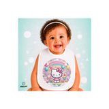 Ghostbastır Design Hello Kitty Keten Bebek Mama Önlüğü – Yumuşak, Emici, Yıkanabilir, Özel Tasarım P055