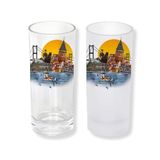 Ghostbastır Design İstanbul Atatürk Rakı Bardağı Cam 200 cc Buzlu ya da Buzsuz Seçenekleriyle 1112