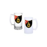 Ghostbastır Design İstanbulspor Kulplu Bira Bardağı Buzlu Veya Şeffaf Seçenekli 0119