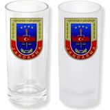 Ghostbastır Design Jandarma Kuvvetleri Buzlu / Buzsuz Seçenekli Rakı Bardağı – 1 Adet Şık Sunum Bardağı 0165 - 200 ml