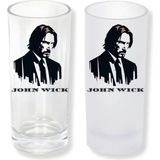 Ghostbastır Design John Wick Buzlu / Buzsuz Seçenekli Rakı Bardağı – 1 Adet Şık Sunum Bardağı 048 - Şeffaf - 200 ml