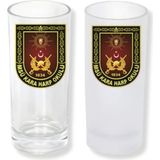 Ghostbastır Design Kara Harp Okulu Buzlu / Buzsuz Seçenekli Rakı Bardağı – 1 Adet Şık Sunum Bardağı 020 - 200 ml