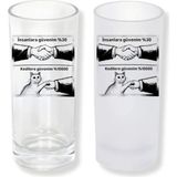 Ghostbastır Design Kedili Buzlu / Buzsuz Seçenekli Rakı Bardağı – 1 Adet Şık Sunum Bardağı 036 - 200 ml