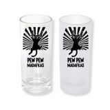 Ghostbastır Design Kedili Rakı Bardağı Cam 200 cc Buzlu ya da Buzsuz Seçenekleriyle 0660