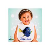 Ghostbastır Design Kişiye Özel Kayıp Balık Dory Keten Bebek Mama Önlüğü – Yumuşak, Emici, Yıkanabilir, Özel Tasarım P060