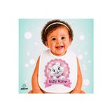 Ghostbastır Design Kişiye Özel Marie Keten Bebek Mama Önlüğü – Yumuşak, Emici, Yıkanabilir, Özel Tasarım P090
