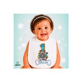 Ghostbastır Design Kişiye Özel Paw Patrol Keten Bebek Mama Önlüğü – Yumuşak, Emici, Yıkanabilir, Özel Tasarım P100