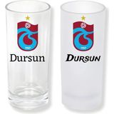 Ghostbastır Design Kişiye Özel Trabzonspor Buzlu / Buzsuz Seçenekli Rakı Bardağı – 1 Adet Şık Sunum Bardağı 043 - 200 ml
