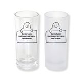 Ghostbastır Design Komik Yazılı Rakı Bardağı Cam 200 cc Buzlu ya da Buzsuz Seçenekleriyle 1092