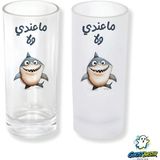 Ghostbastır Design Köpek Balığı Buzlu / Buzsuz Seçenekli Rakı Bardağı – 1 Adet Şık Sunum Bardağı 0286 - Şeffaf - 200 ml