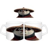 Ghostbastır Design Kung Fu Panda Kupa Bardak | Tek Adet 0284 - Renkli - 250 ml