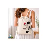 Ghostbastır Design Looney Tunes Büzgülü Keten Çanta C174 GHSTBSTRCNT174