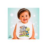 Ghostbastır Design Looney Tunes Keten Bebek Mama Önlüğü – Yumuşak, Emici, Yıkanabilir, Özel Tasarım P124
