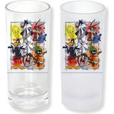 Ghostbastır Design Looneytunes Buzlu / Buzsuz Seçenekli Rakı Bardağı – 1 Adet Şık Sunum Bardağı 076 - Şeffaf - 200 ml