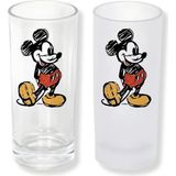 Ghostbastır Design Mickey Mouse Buzlu / Buzsuz Seçenekli Rakı Bardağı – 1 Adet Şık Sunum Bardağı 016 - 200 ml