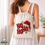 Ghostbastır Design Noel Büzgülü Keten Çanta C206 - Bej