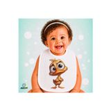 Ghostbastır Design Ördekli Keten Bebek Mama Önlüğü – Yumuşak, Emici, Yıkanabilir, Özel Tasarım P144