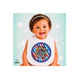 Ghostbastır Design Paw Patrol Keten Bebek Mama Önlüğü – Yumuşak, Emici, Yıkanabilir, Özel Tasarım P152