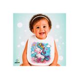 Ghostbastır Design Pegasus Keten Bebek Mama Önlüğü – Yumuşak, Emici, Yıkanabilir, Özel Tasarım P153