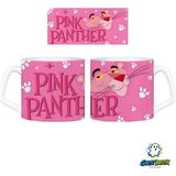 Ghostbastır Design Pembe Panter Kupa Bardak | Tek Adet 0801 - Renkli - 250 ml