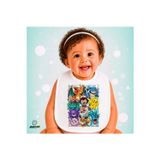 Ghostbastır Design Pokemon Keten Bebek Mama Önlüğü – Yumuşak, Emici, Yıkanabilir, Özel Tasarım P159