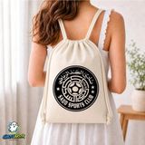 Ghostbastır Design Sadd Sports Club Büzgülü Keten Çanta C266 - Bej
