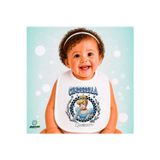 Ghostbastır Design Sindirella Keten Bebek Mama Önlüğü – Yumuşak, Emici, Yıkanabilir, Özel Tasarım P175
