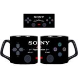 Ghostbastır Design Sony Playstation Oyun Kolu Kupa Bardak | Tek Adet 0445 - Renkli - 250 ml
