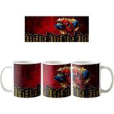 Ghostbastır Design Spiderman Kupa Bardak | Tek Adet K095 - 1 Adet - 330 ml