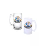 Ghostbastır Design St Pauli Girl Kulplu Bira Bardağı Buzlu Veya Şeffaf Seçenekli 0218