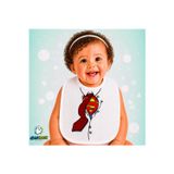 Ghostbastır Design Süperman Keten Bebek Mama Önlüğü – Yumuşak, Emici, Yıkanabilir, Özel Tasarım P183