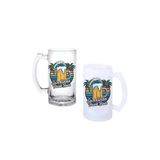Ghostbastır Design Suyu Gör Birayı İç Kulplu Bira Bardağı Buzlu Veya Şeffaf Seçenekli 0219
