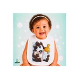 Ghostbastır Design Tazmanya Canavarı Keten Bebek Mama Önlüğü – Yumuşak, Emici, Yıkanabilir, Özel Tasarım P194