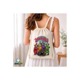 Ghostbastır Design Teletabi Büzgülü Keten Çanta C331 GHSTBSTRCNT331